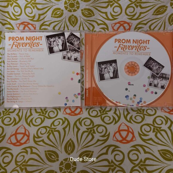 Various Artists - Prom Night Favorites Moments to Remember - 20 Tracks - 2017 CD - Picture 2 of 3